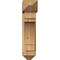 Ekena Millwork Merced Arts and Crafts Rough Sawn Bracket w/ Offset Brace, Western Red Cedar, 8"W x 26"D x 34"H BKT0806X26X34MRC03RWR - alternate 4